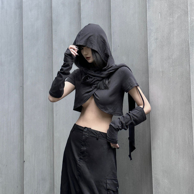 Hoodie Two-piece Set Tops