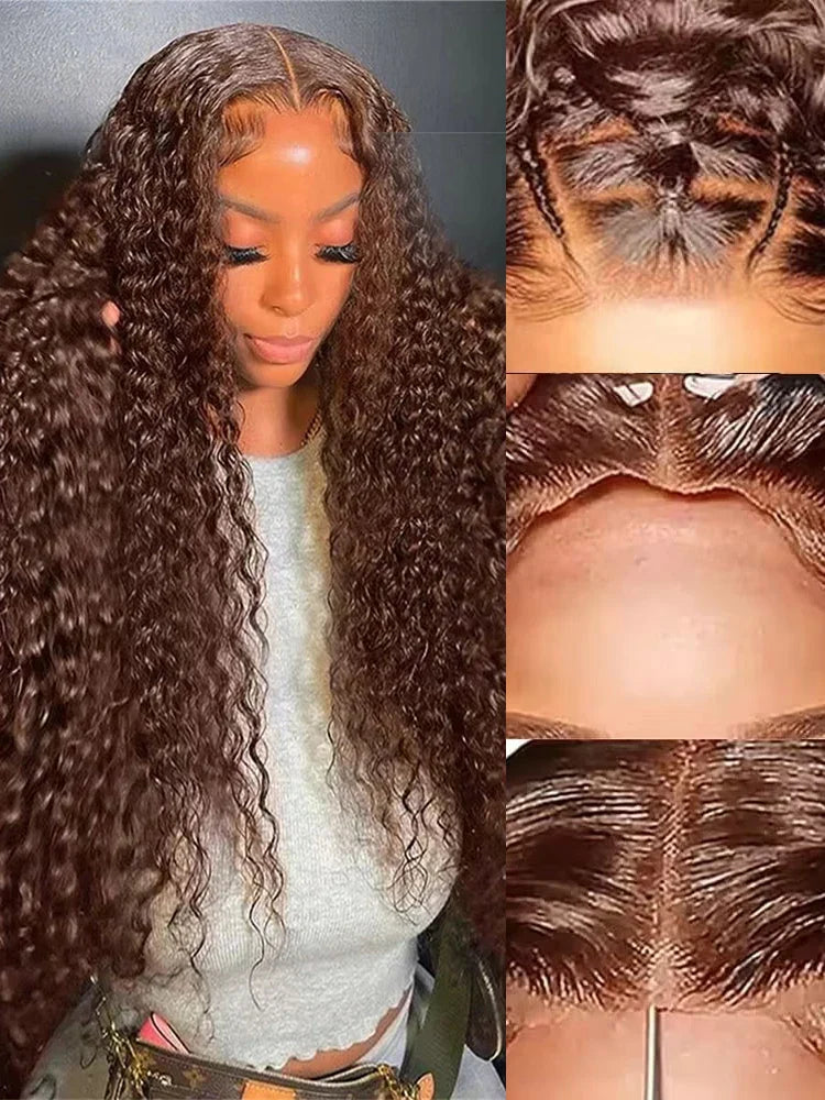Glueless Deep Wave Human Hair Wigs