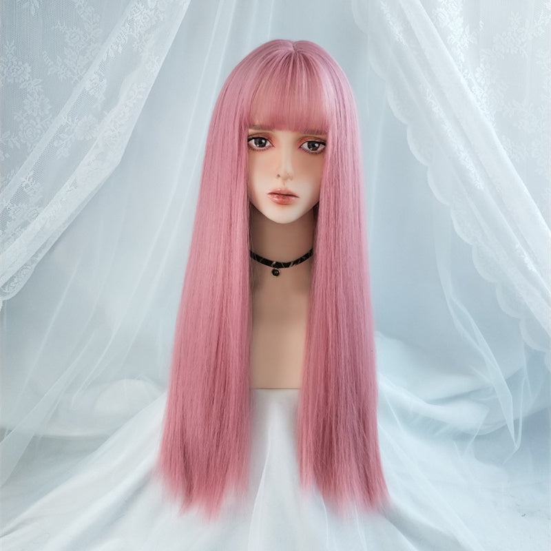 Air Bangs Human Hair Wigs