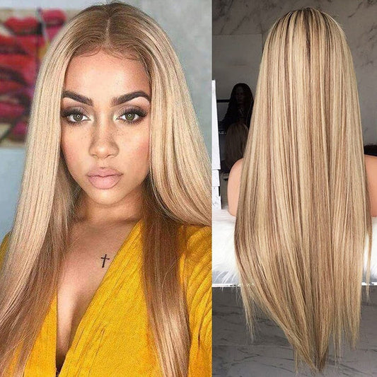 Golden Brown Human Hair Wigs