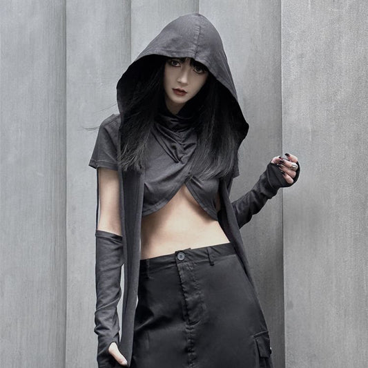 Hoodie Two-piece Set Tops