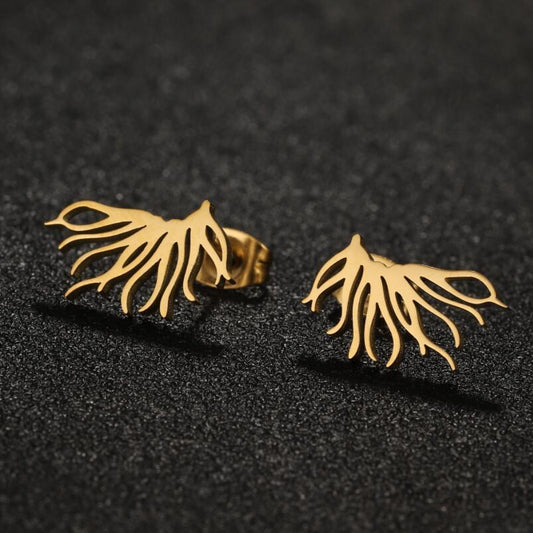 Retro Tree Root Earrings